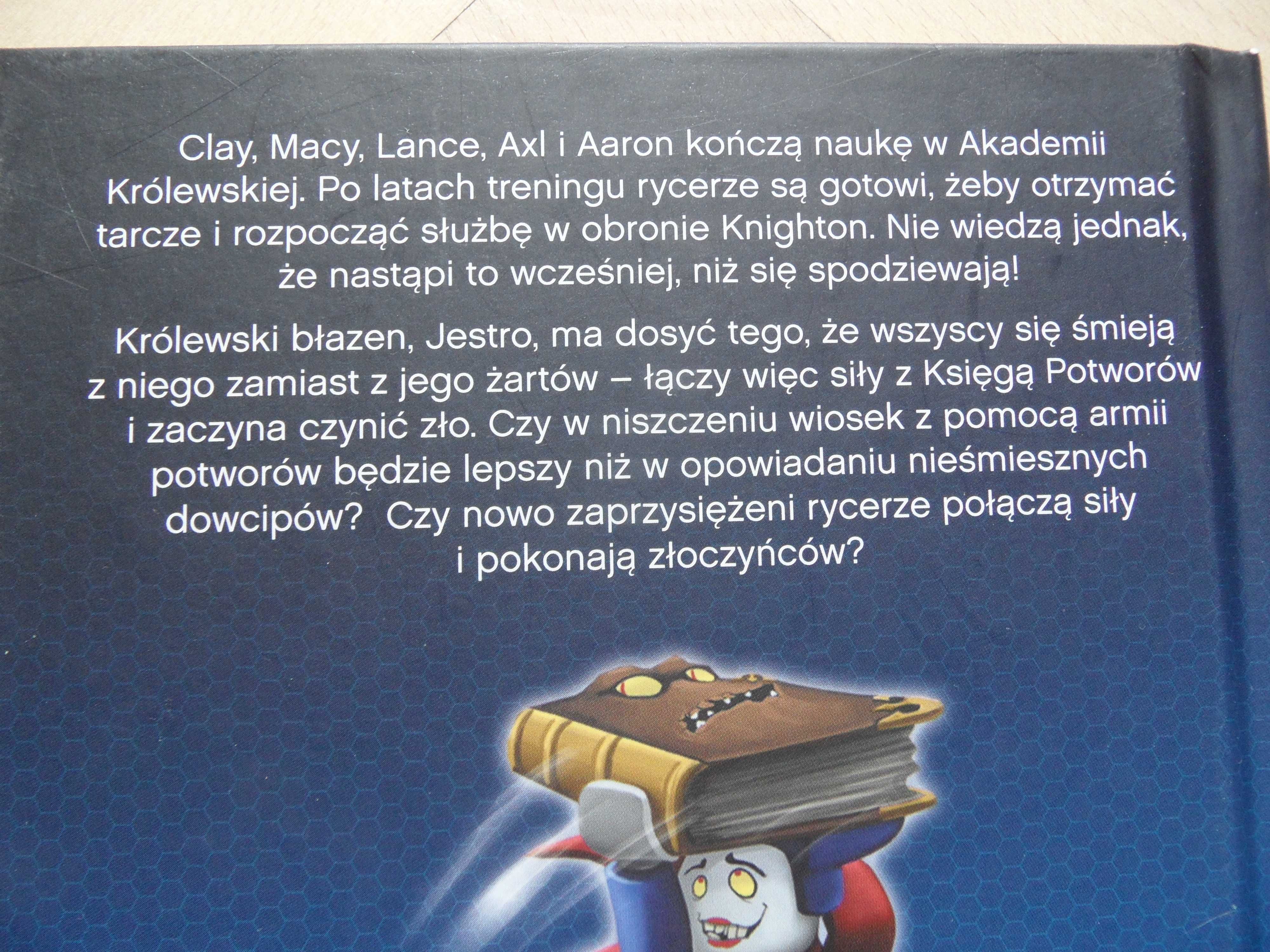 2x Książki Lego Nexo Knights - Obrońcy Królestwa, Zakazane Moce