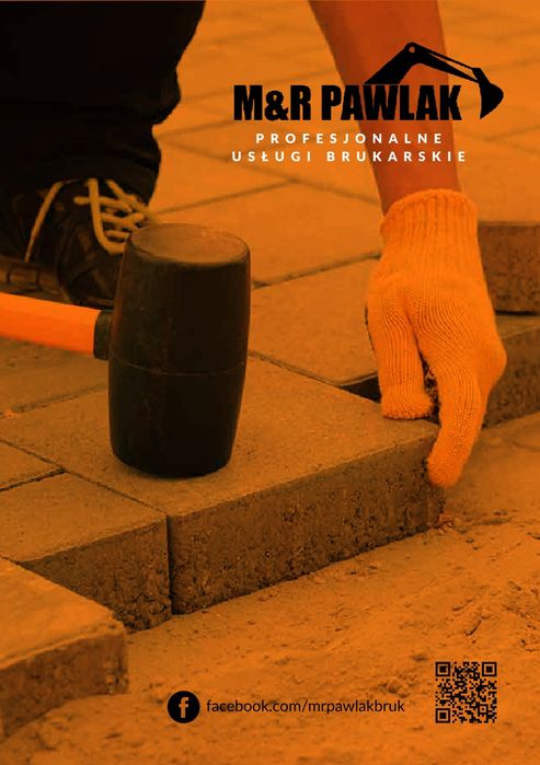 Układanie kostki brukowej. M&R Pawlak