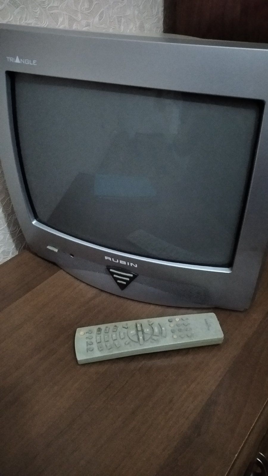 Телевизор Рубин серый