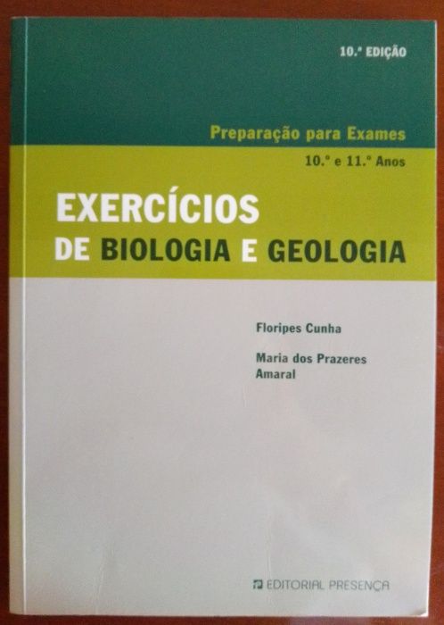 Preparação para exame:exercícios de Biologia e Geologia 10º e 11º anos