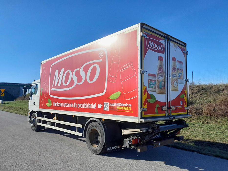 MAN TGM 18.290 / kontener / winda / sypialka / AUTOMAT / EURO 6