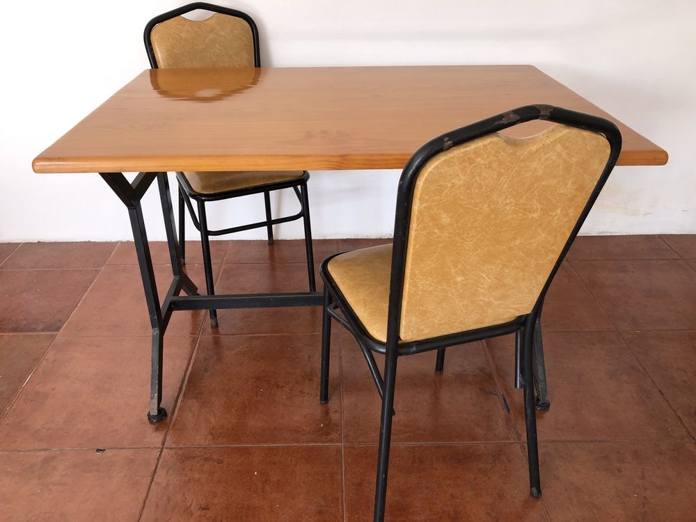 Mesas retangulares de café