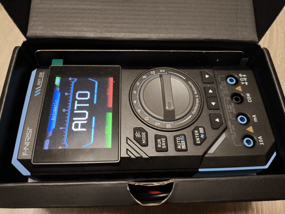 Fnirsi DST-210 nowy miernik z oscyloskopem i generatotem najwyższy mod