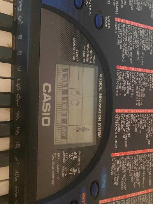 Órgão musical Casio
