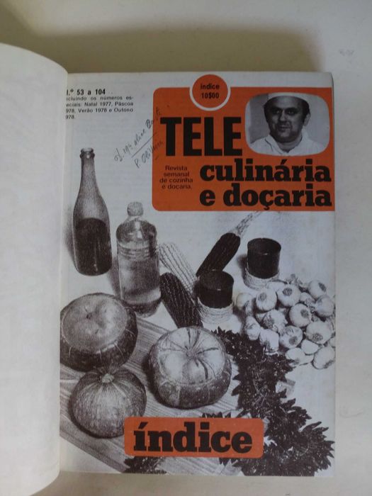 Tele Culinária nº1 a 52 - 2º Volume do nº53 ao 104 do Chefe Silva