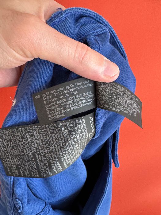 Zara Carpenter Оригінал чоловічі широкі штани джинси розмір 34