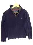 BS70 Elegancki sweter męski Tommy Hilfiger rozpinany wełna jagnięca M
