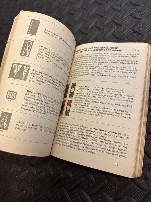 Podręcznik kierowcy kategorii B PZM 1987 r.