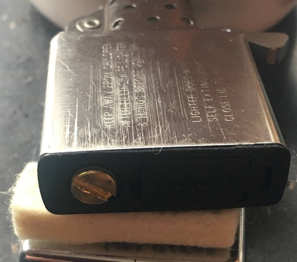 Заглушка інсерта zippo пласт або 3 шт войлок