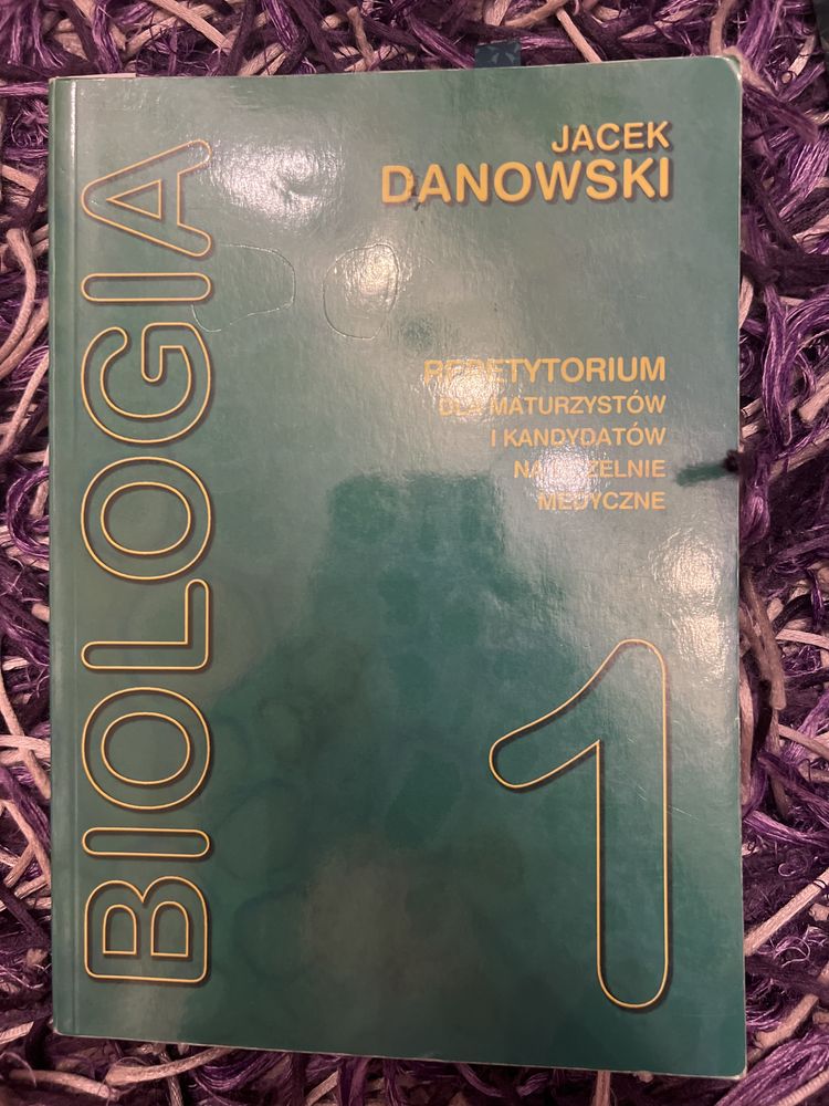 Podręczniki/repetytorium z biologii Danowski 3 tomy