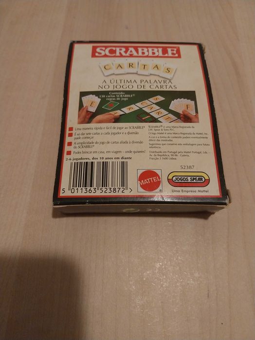 Jogo Scrabble Antigo