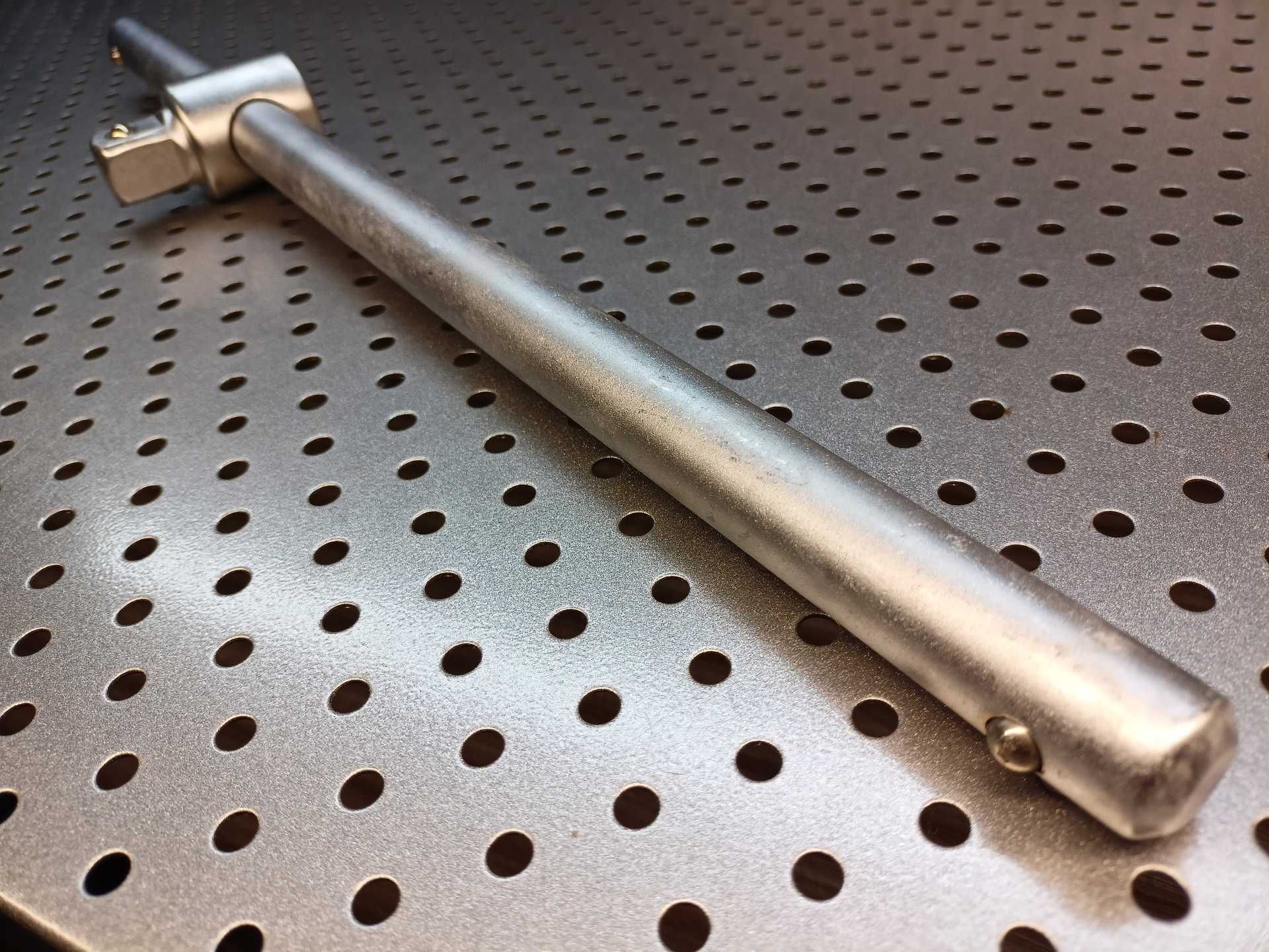 Pokrętło przesuwne typu "T" Cr-V 3/4" 450mm pokrętło 3/4" pokrętło T