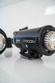 Lampa Godox QT600|||M (+statyw, softbox 120 cm)