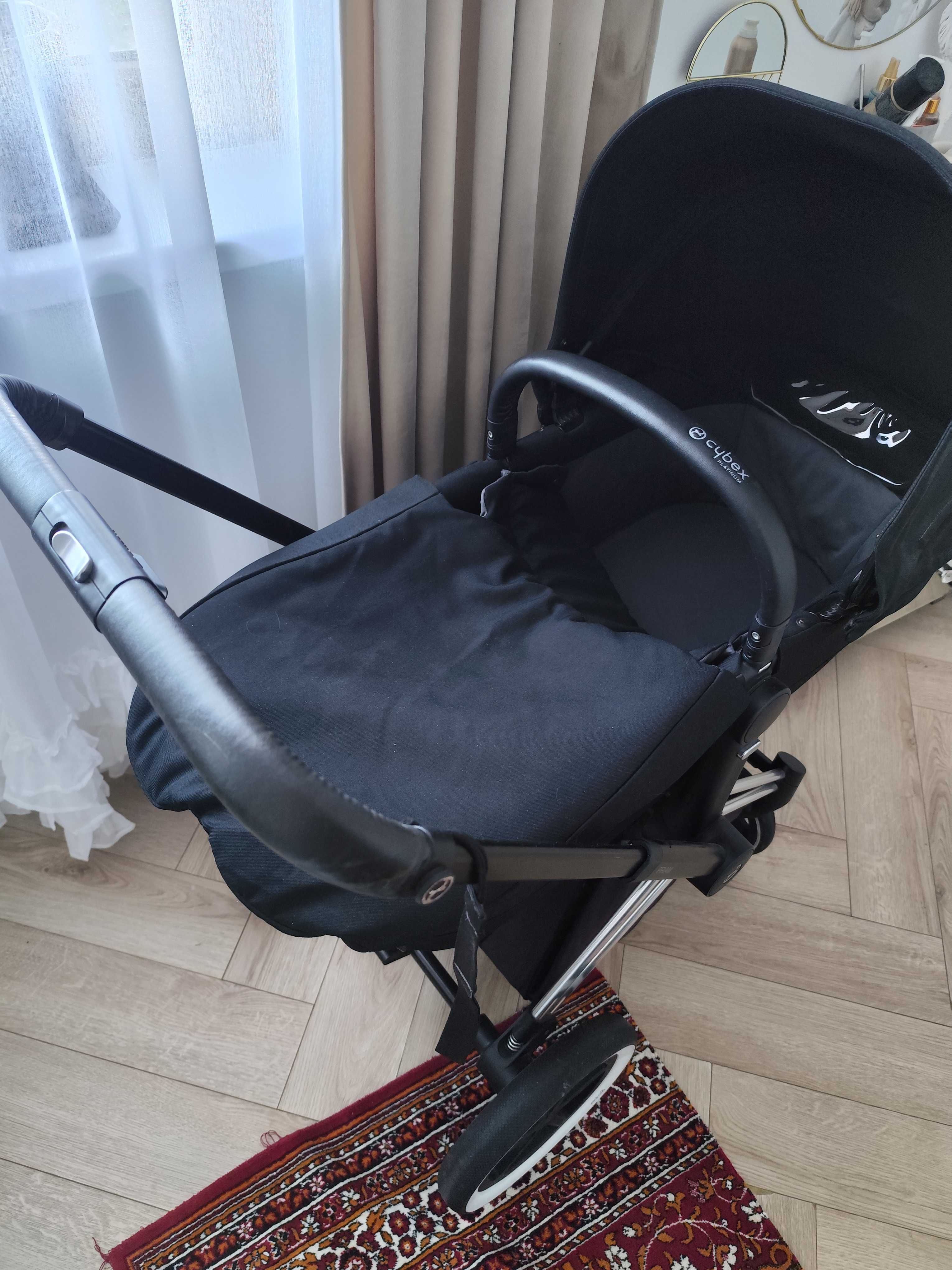 Wózek Cybex Priam 2in2 light seat deep chrome black