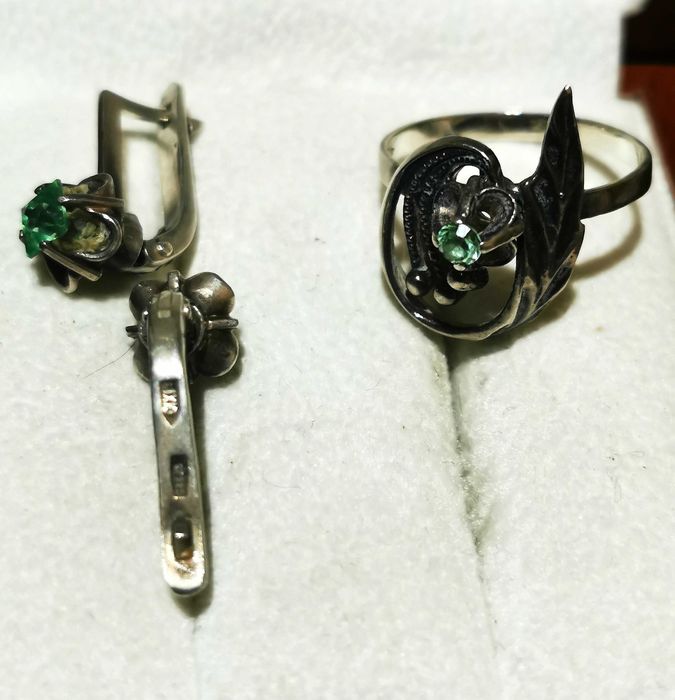Серебро СССР 925 звезда