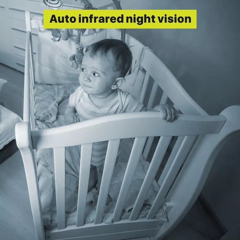 Видеоняня Baby Monitor SM 650  с поворотной камерой