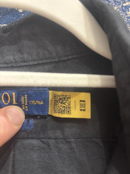 Nowa czarna koszula slim fit Polo Ralph Lauren rozmiar M