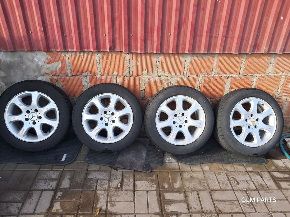 mercedes-benz clk w209 felgi aluminiowe 16&quot; koła lato pirelli