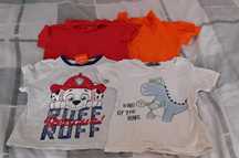 Conjunto t-shirts bebé/criança 2/3 anos