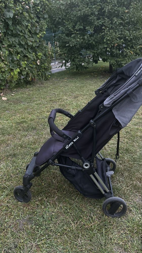 Прогулянкова коляска ninos mini 2 сіра