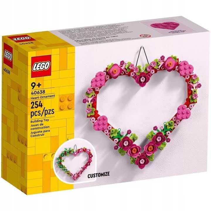 Конструктор Lego 40638 Украшение Сердечко (254 Детали)