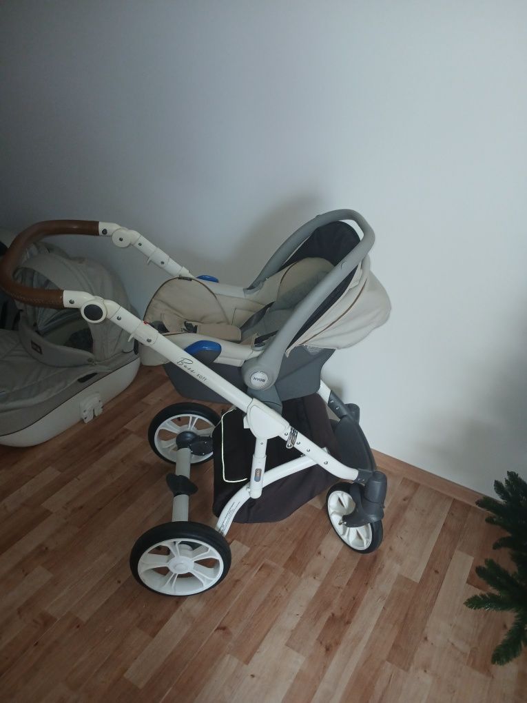 Wózek dziecięcy  3w1 ROAN BASS EDYTION