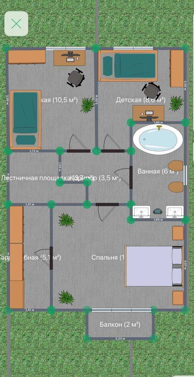 Дуплекс 125 м. кв., 3.5 соток, Гора, Бориспільський район