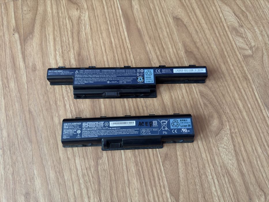 Аккамулятор от ноутбука почти не работают или совсем плохо на детали