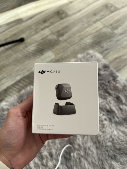 Мікрофон DJI mic mini black transmitter бездротовий петличка