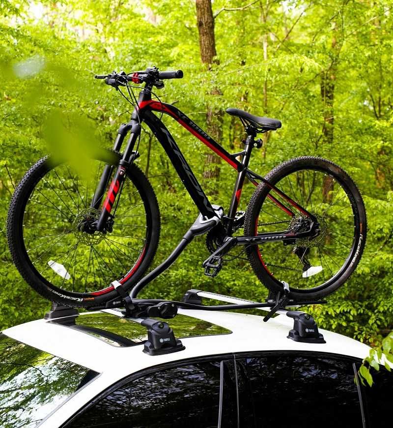 Turtle Pro-S Black uchwyt rowerowy na dach