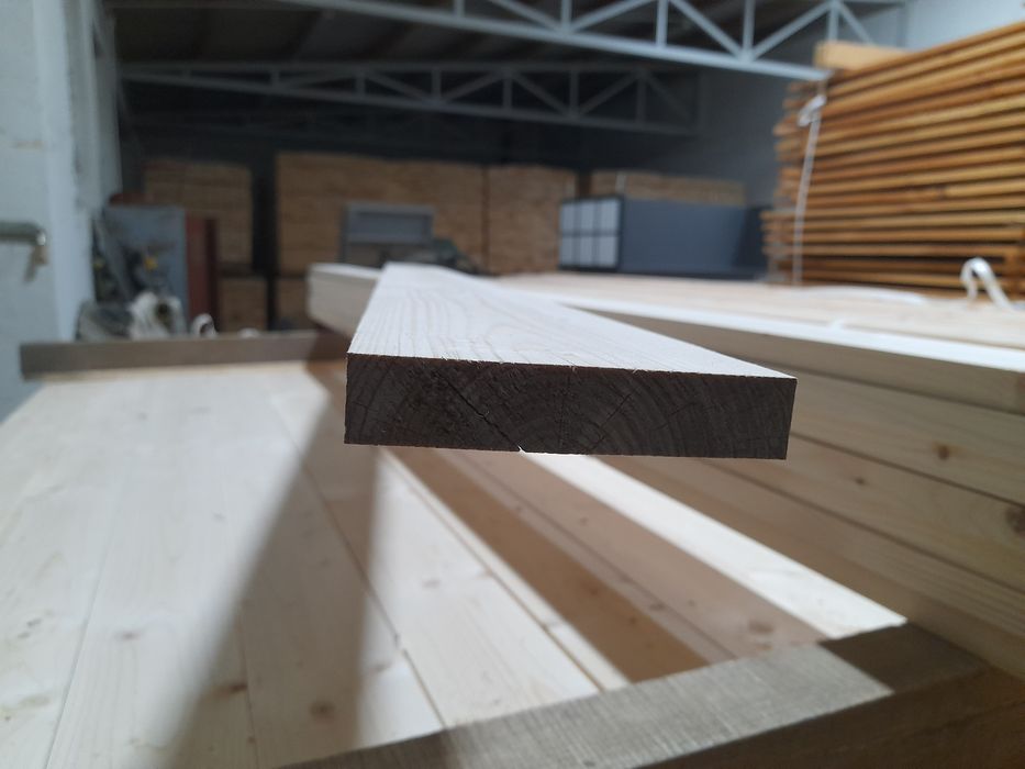 Deska gładka 2x 10,5cm sosna  Listwa na rąbek. Lamele.  Łaty