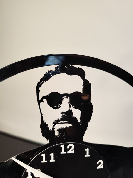Zegar ścienny z płyty winylowej 30 cm - Benny Benassi