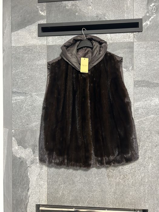 Норковий жилет норка
