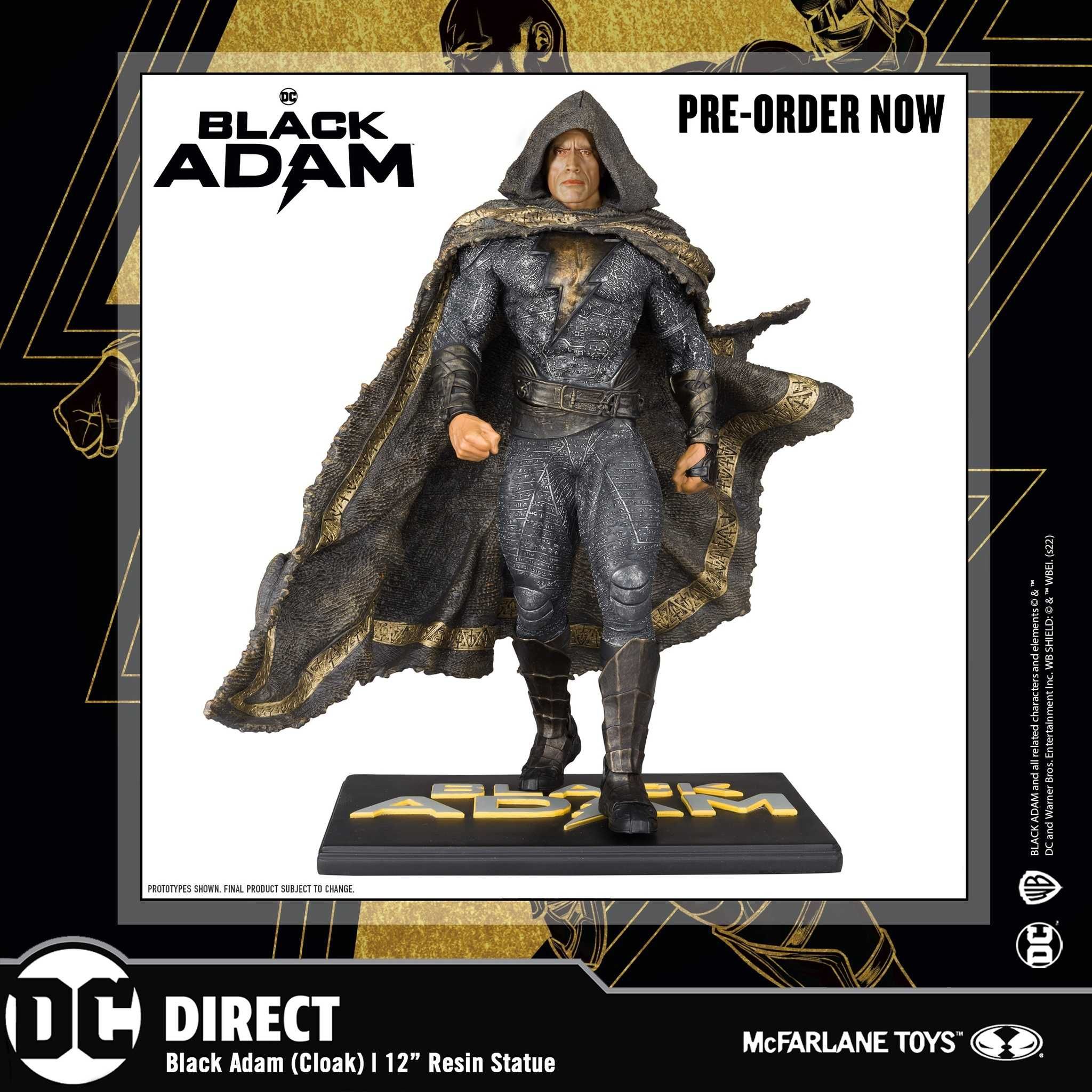 Чорний Адам Black Adam 1:6 / 30см (Лімітоване видання 1000 статуеток)