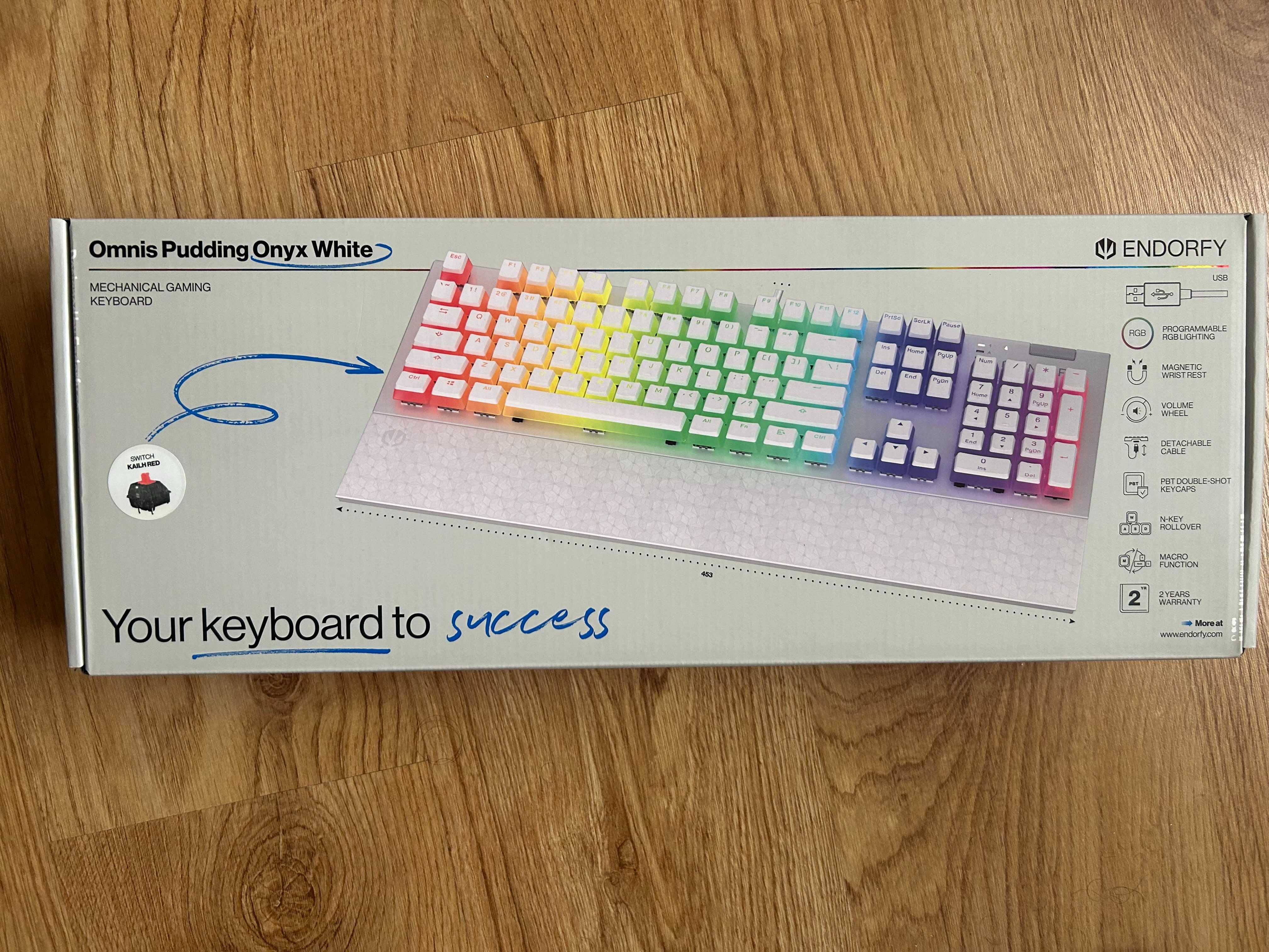 ENDORFY Omnis Onyx White Kailh Red RGB