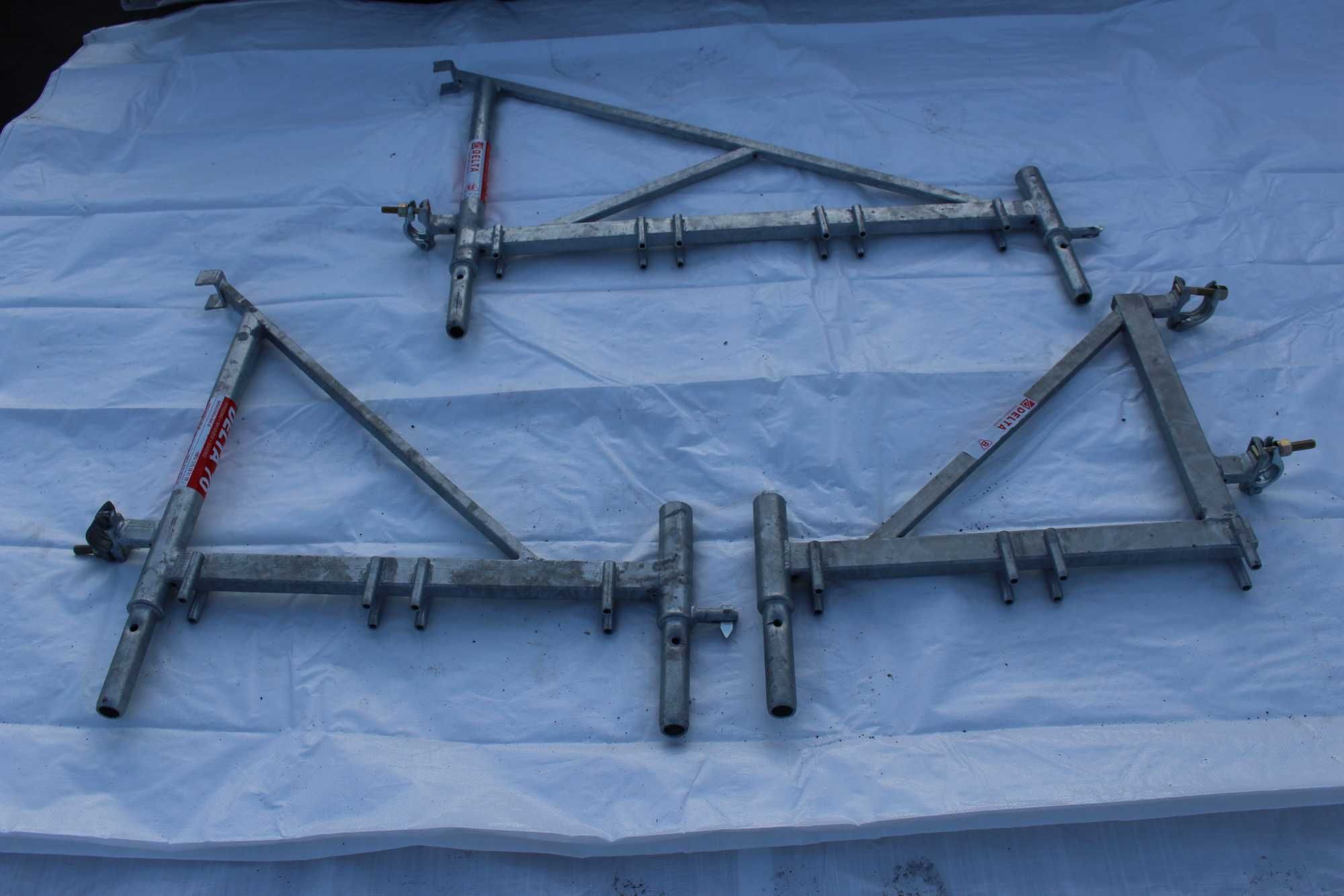 Rusztowanie elewacyjne plettac 9x12m powierzchnia robocza 108m2