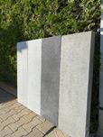 Palisada betonowa 100cm ZBROJONA tarasowa murek PRODUCENT biała