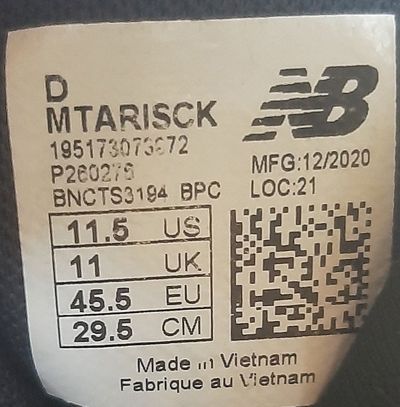 Кроссовки New Balance Arashi Trail.Размер 45.5