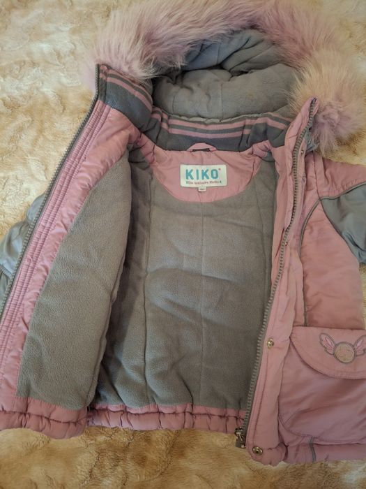 Дитячий зимовий комбінезон з рукавичками та рюкзачком