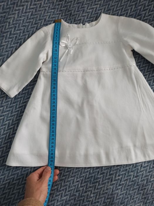 Sukienka na chrzest dla dziewczynki rozmiar 68 splendor pl