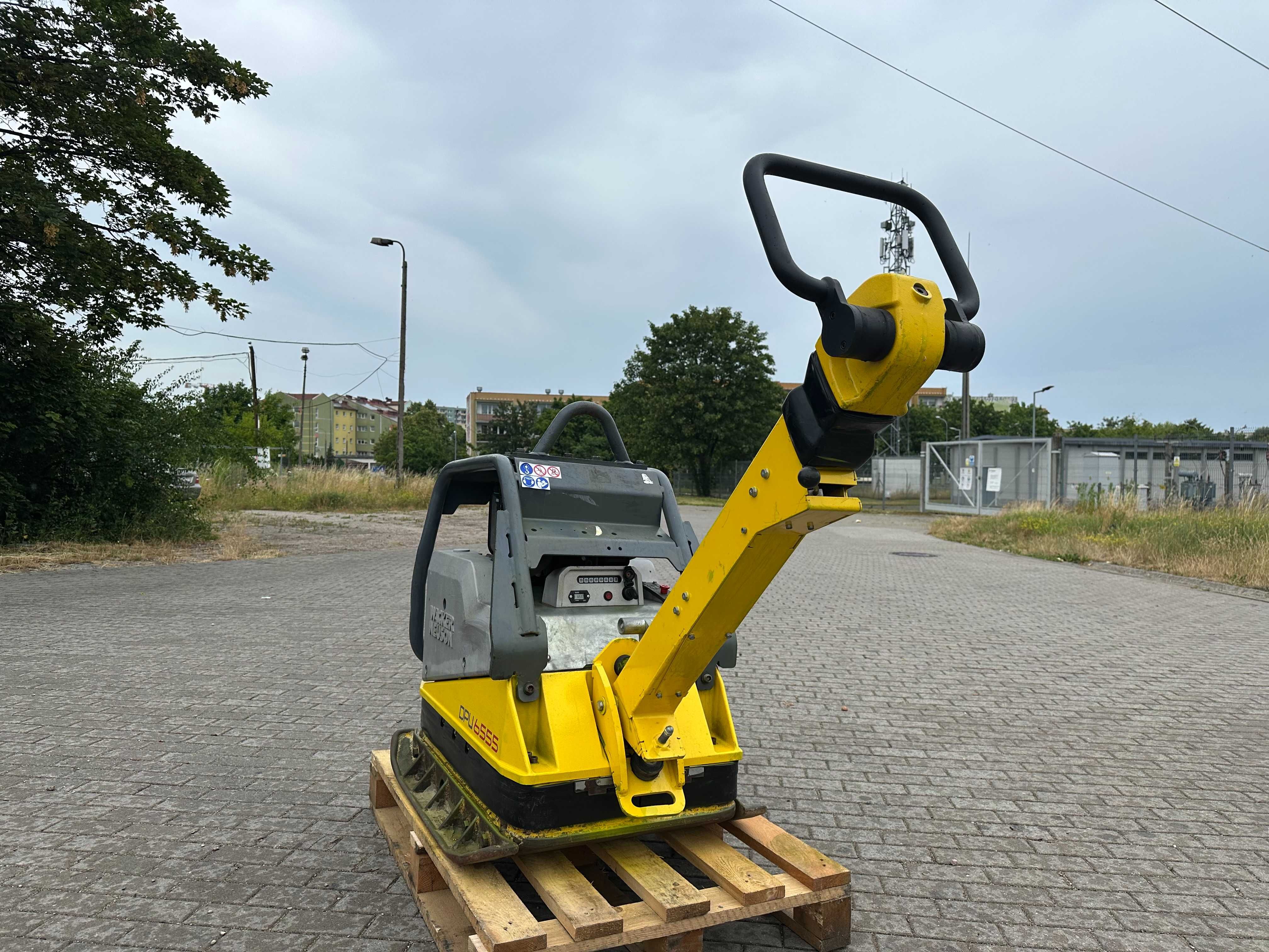 Zagęszczarka Do Gruntu Wacker DPU 6555 Czujnik Zagęszczenia Hech