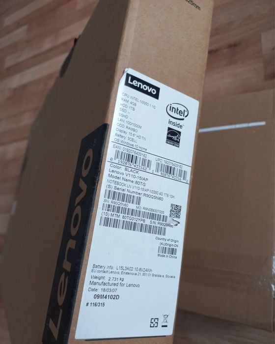 Laptop Lenovo V110-15IAP