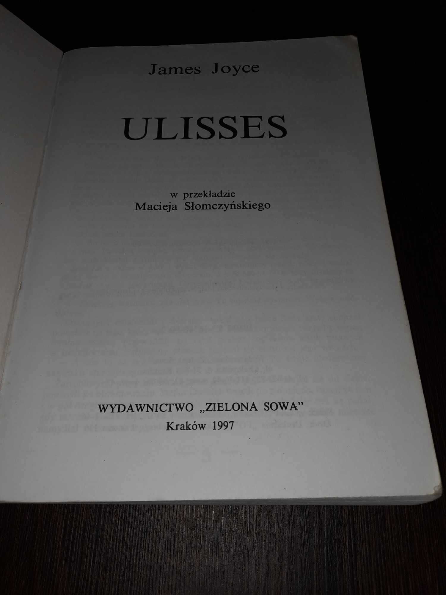 "Ulisses  " James  Joyce