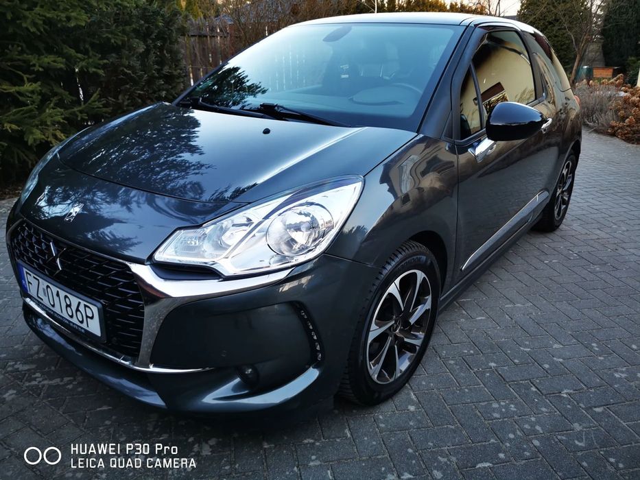 DS Automobiles DS 3 salon PL, pierwszy właściciel, klimat. autom., kamera cofania, nawig.