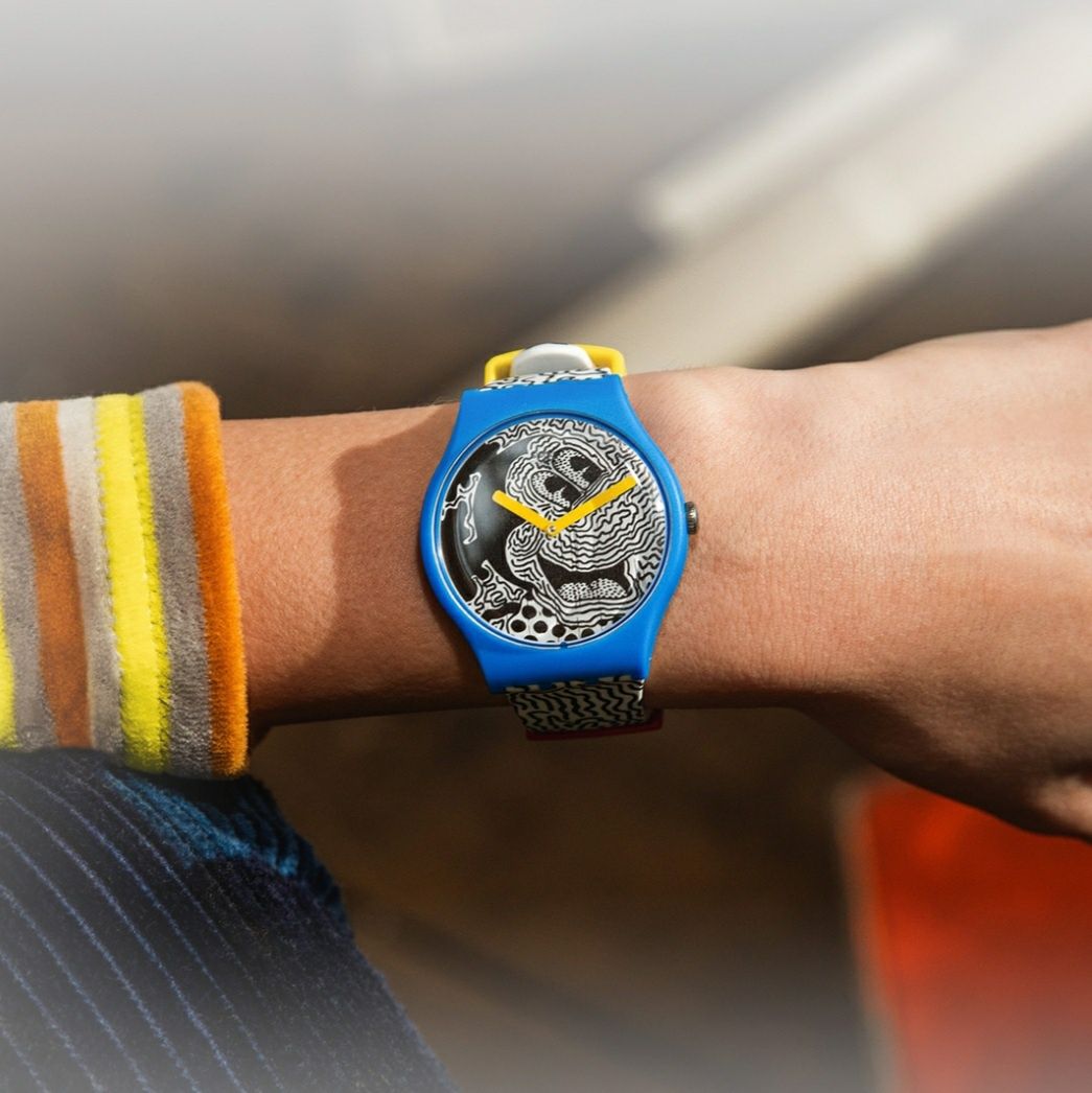 Zegarek Swatch keith haring Electric Mickey