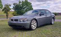 BMW e65 730d po lekkiej stłuczce