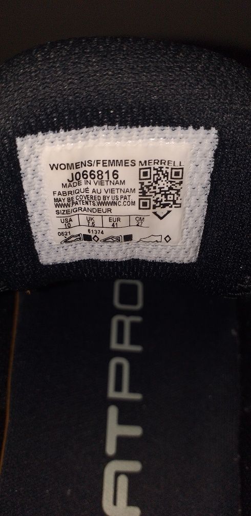 Merrell Moab Flight woman damskie vibram 41 27 cm nowe bieganie