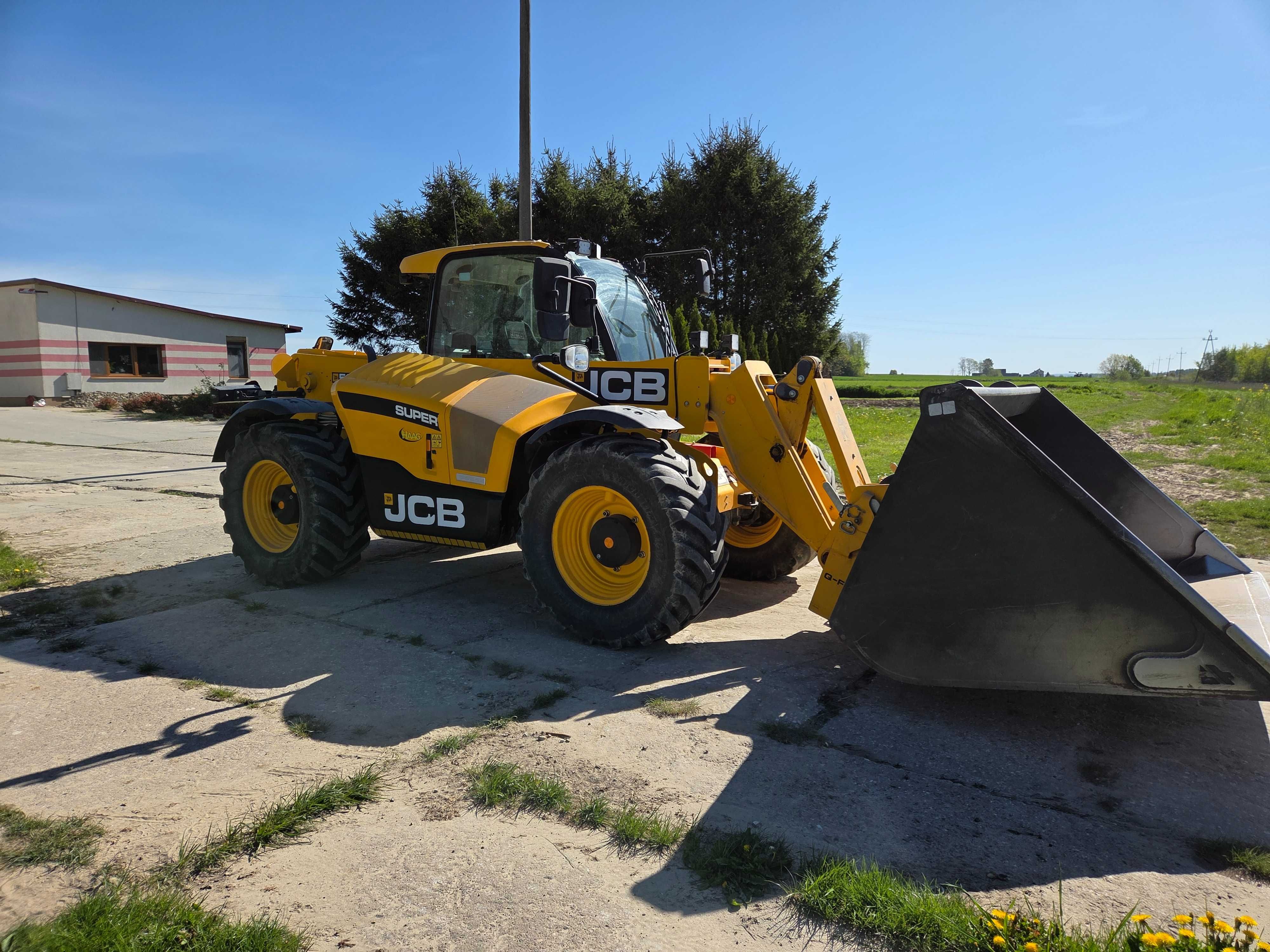Ładowarka teleskopowa JCB 532-70 [ Łyżka krokodyl ] Manitou CAT