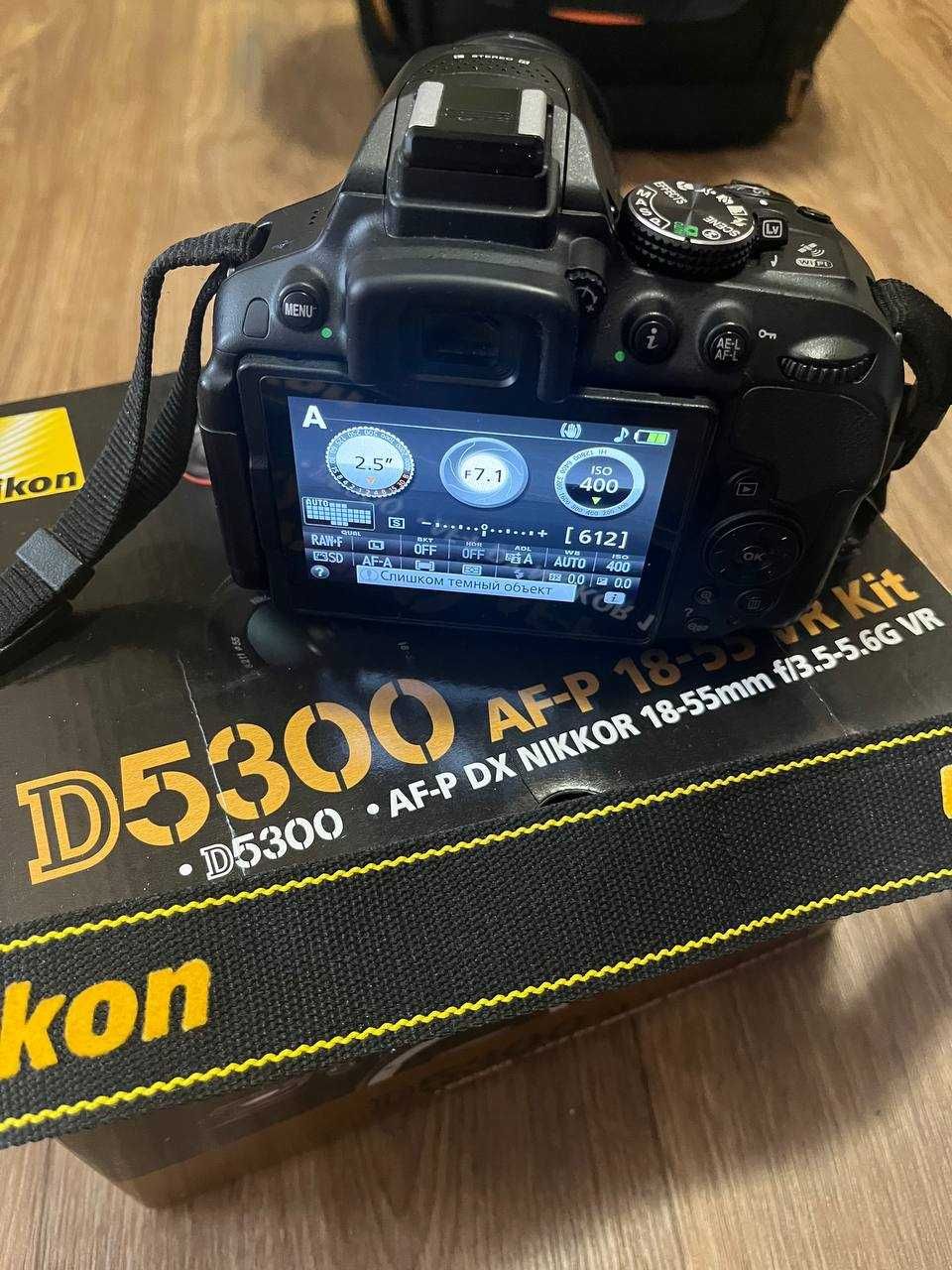 Фотоапарат Nikon D5300 + AF-P 18-55mm VR + Сумка + Карта пам'яті
