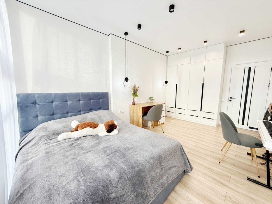 Трикімнатна квартира з якісним ремонтом у ЖК Гранд Бурже